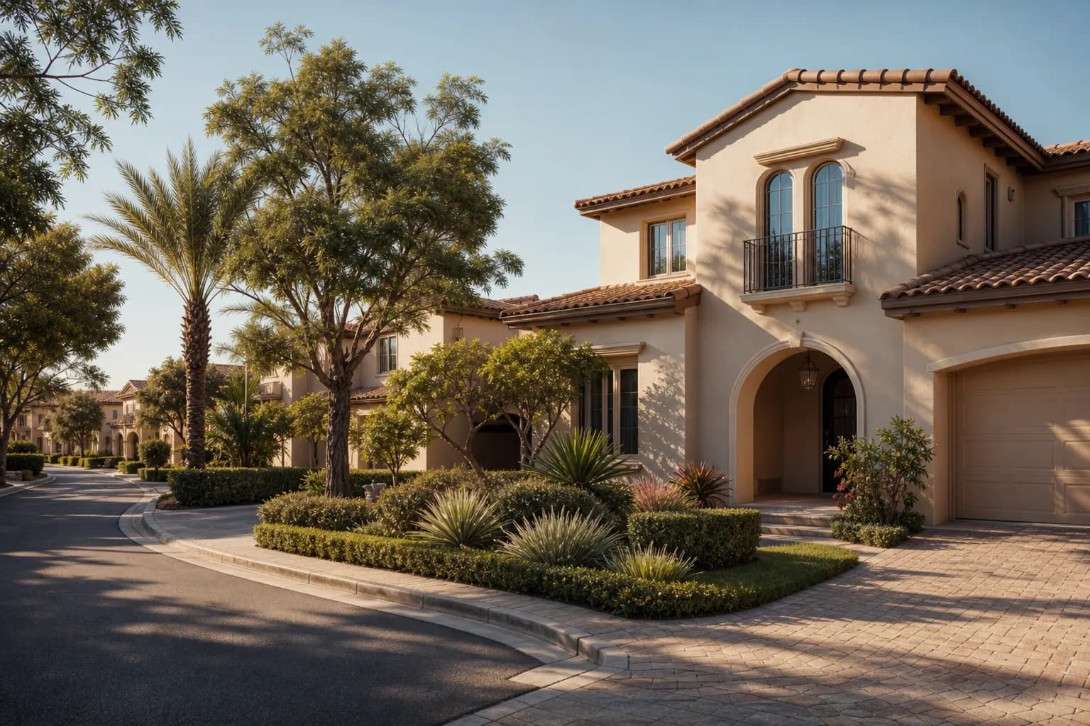 Illustrative villa setting for moving in Arabian Ranches